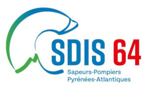 SDIS 64 Logo